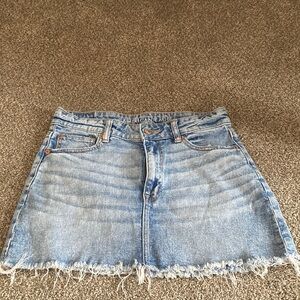 American Eagle Outfitters Mini Skirt in Classic Denim